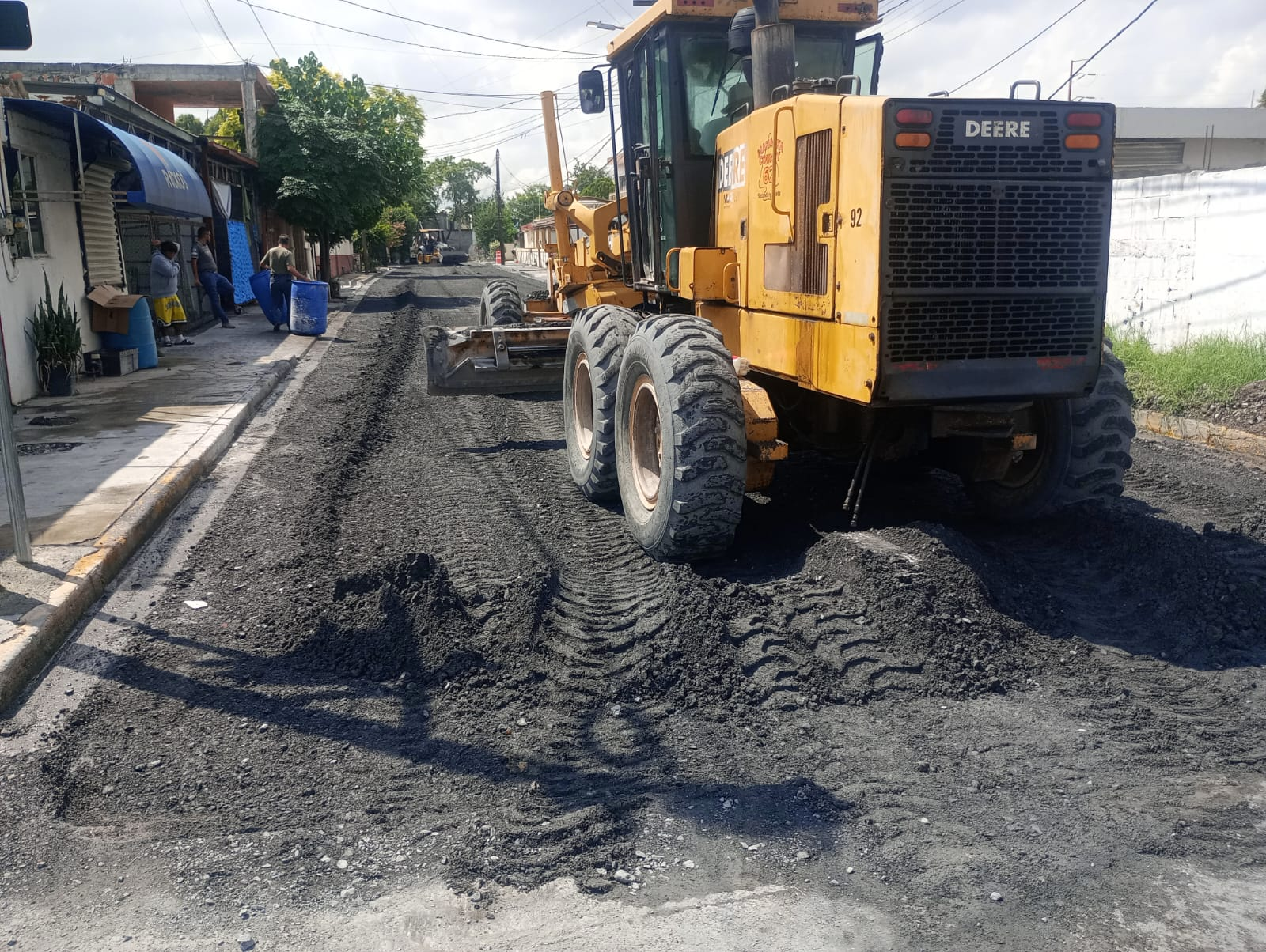 REHABILITACIÓN DE CALLE HIDALGO , COL. EX HACIENDA EN CANADÁ