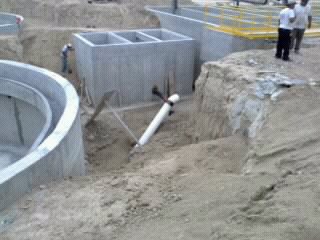 Trabajos de obra civil y cimentaciones de tanques de Planta de Tratamiento de clarificador secundario, Reactor Biológico, retorno de lodos y natas, canal Parshall, Línea de Bombeo de 8” mediante Tuber — imagen 2