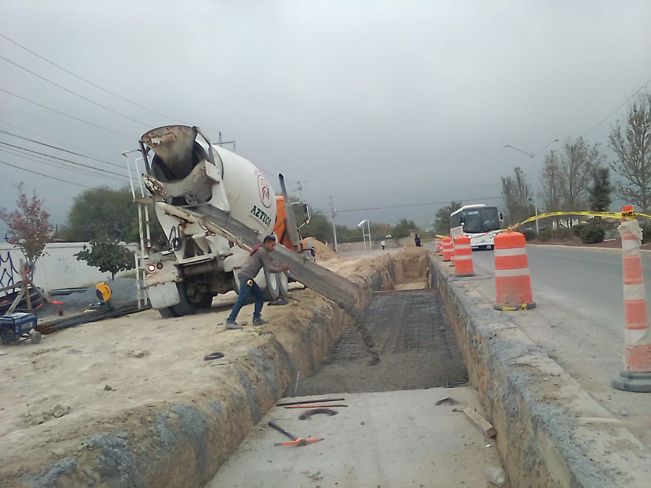 OBRA CIVIL DRENAJE PLUVIAL, 3ER ETAPA, CALLE VENUSTIANO CARRANZA , GARCÍA, N.L — imagen 3