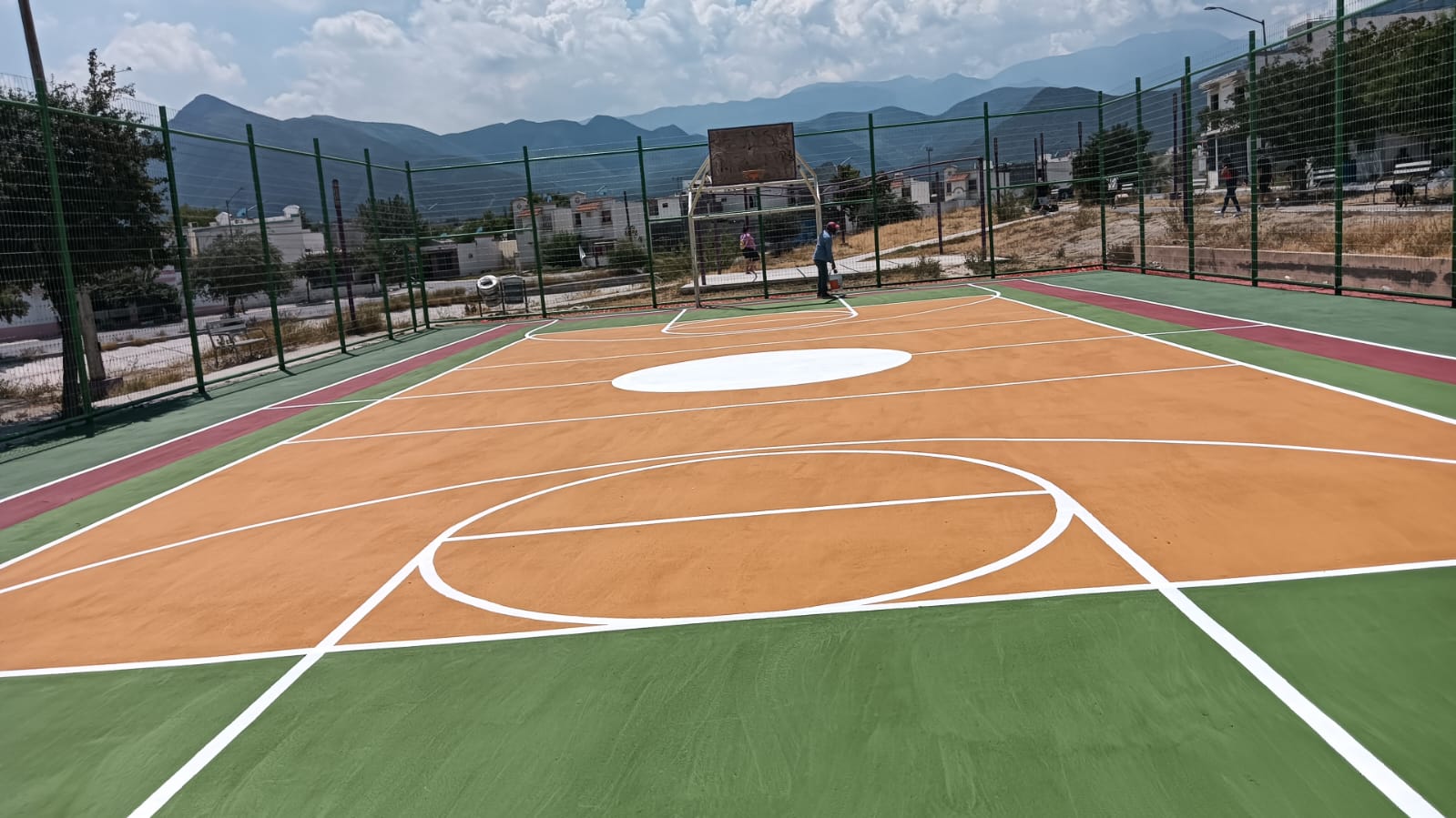 REHABILITADO DE CANCHA POLIVALENTE EN LA COL. URBIVILLA, EN EL MUNICIPIO DE GARCÍA, N.L