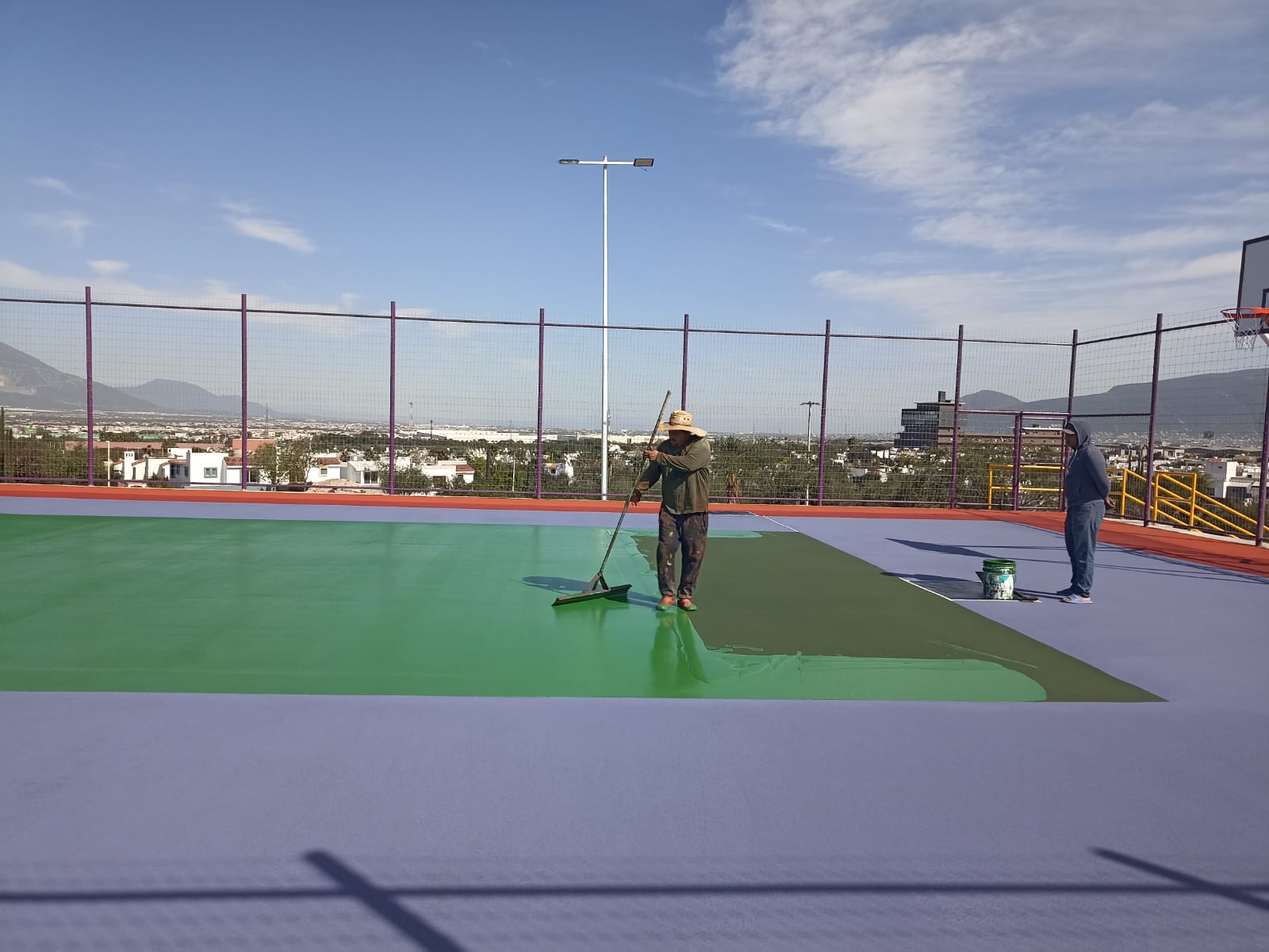 REHABILITACIÓN DE CANCHA DE PASTO SINTÉTICO Y CANCHA POLIVALENTE, COL. VALLE REAL — imagen 2